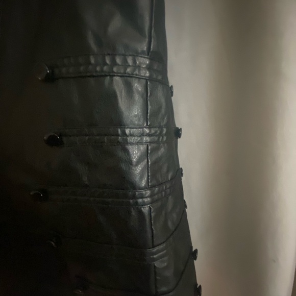 Women's Caron Sport Black Leather Jacket - SIZE 2X - Picture 3 of 4